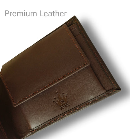 Royal Force Genuine Leather Wallet Cobra Brown Limited Edition