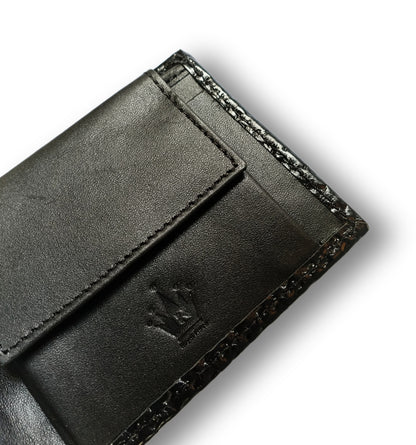 Royal Force Genuine Leather Wallet Alligator Series Black Limited Edition